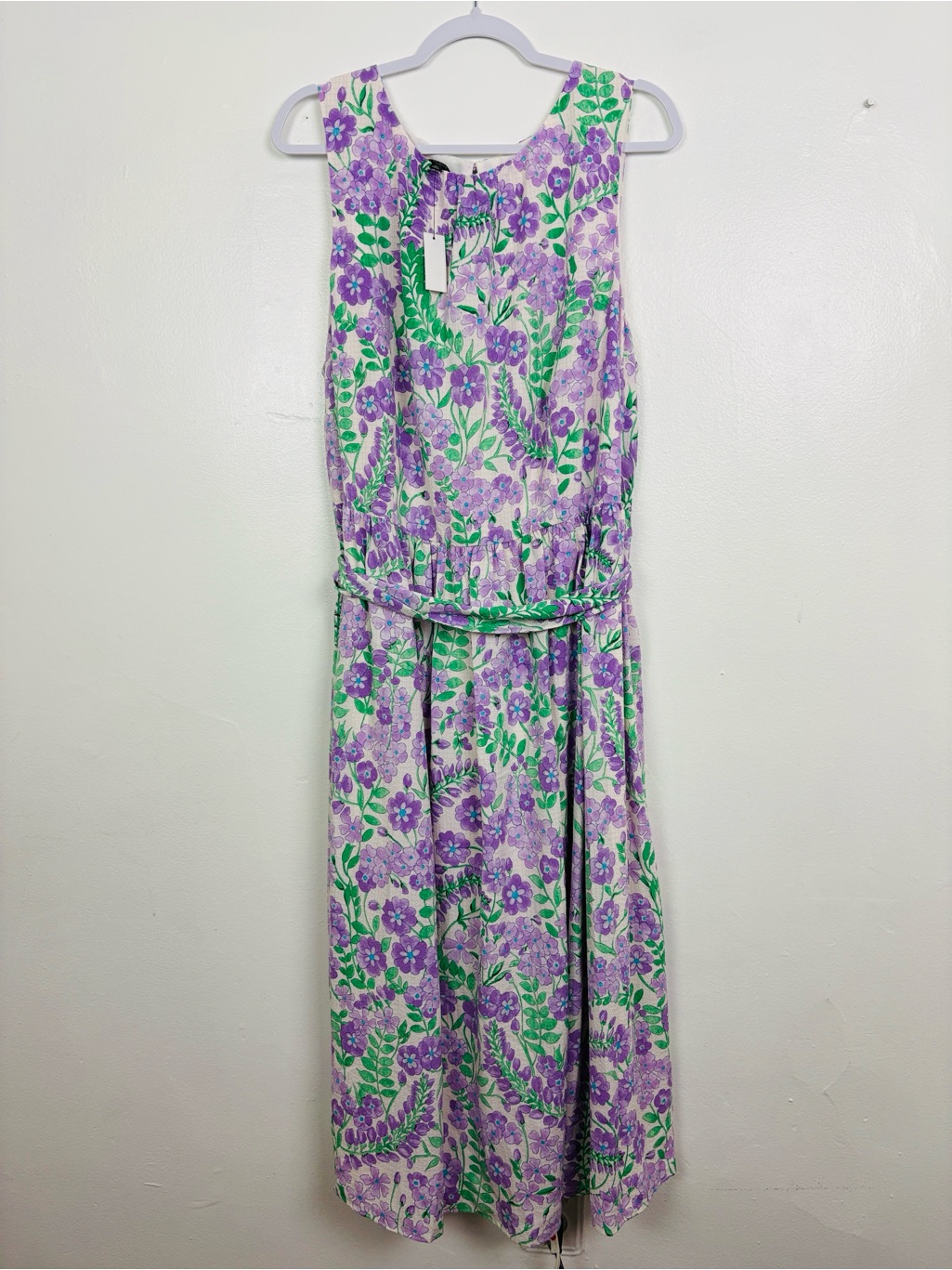 Talbots Plus New Women’s 18w Jewel Neckline Sleeveless Fit & Flare Lined Dress